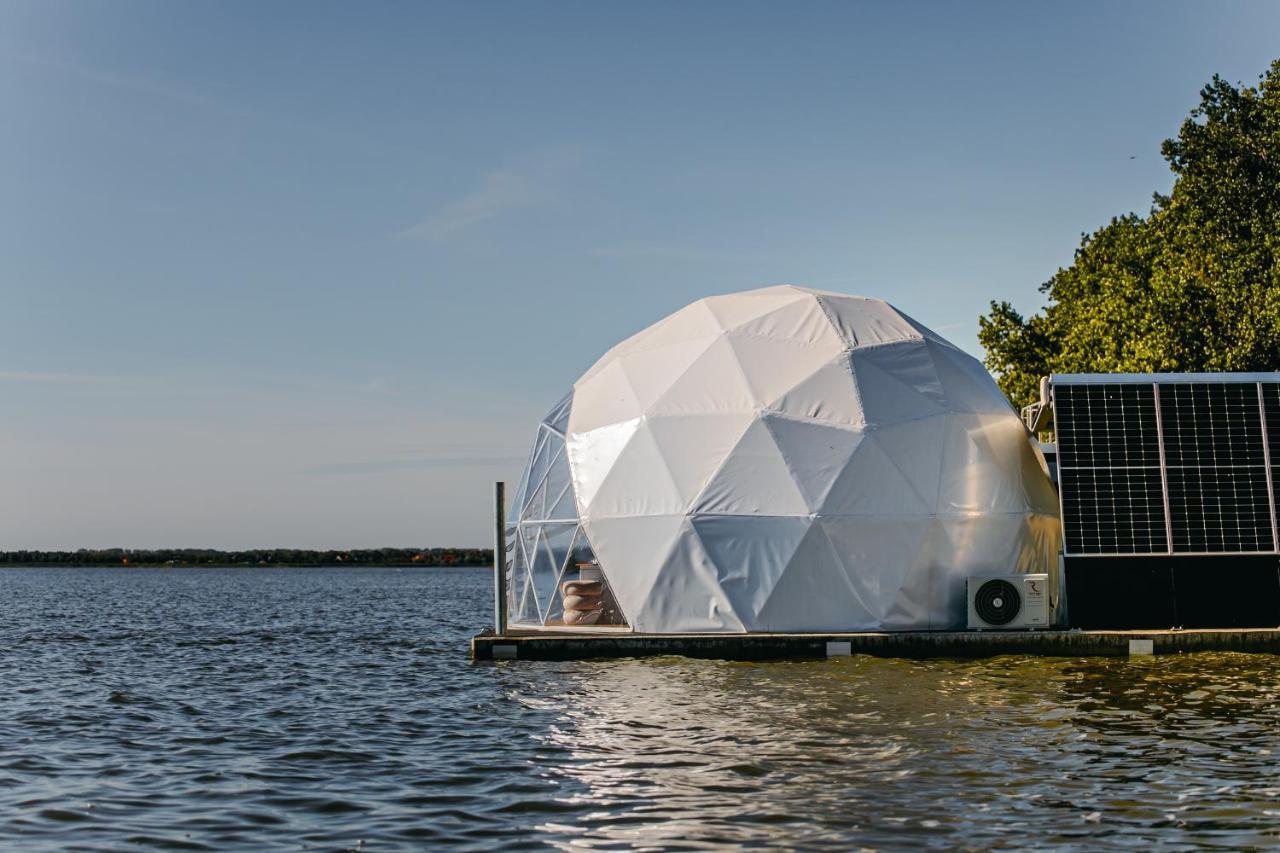 Grand Ht Houseboats - Domki Na Wodzie - Sauna, Jacuzzi, Kominek Großmöllen Exterior foto