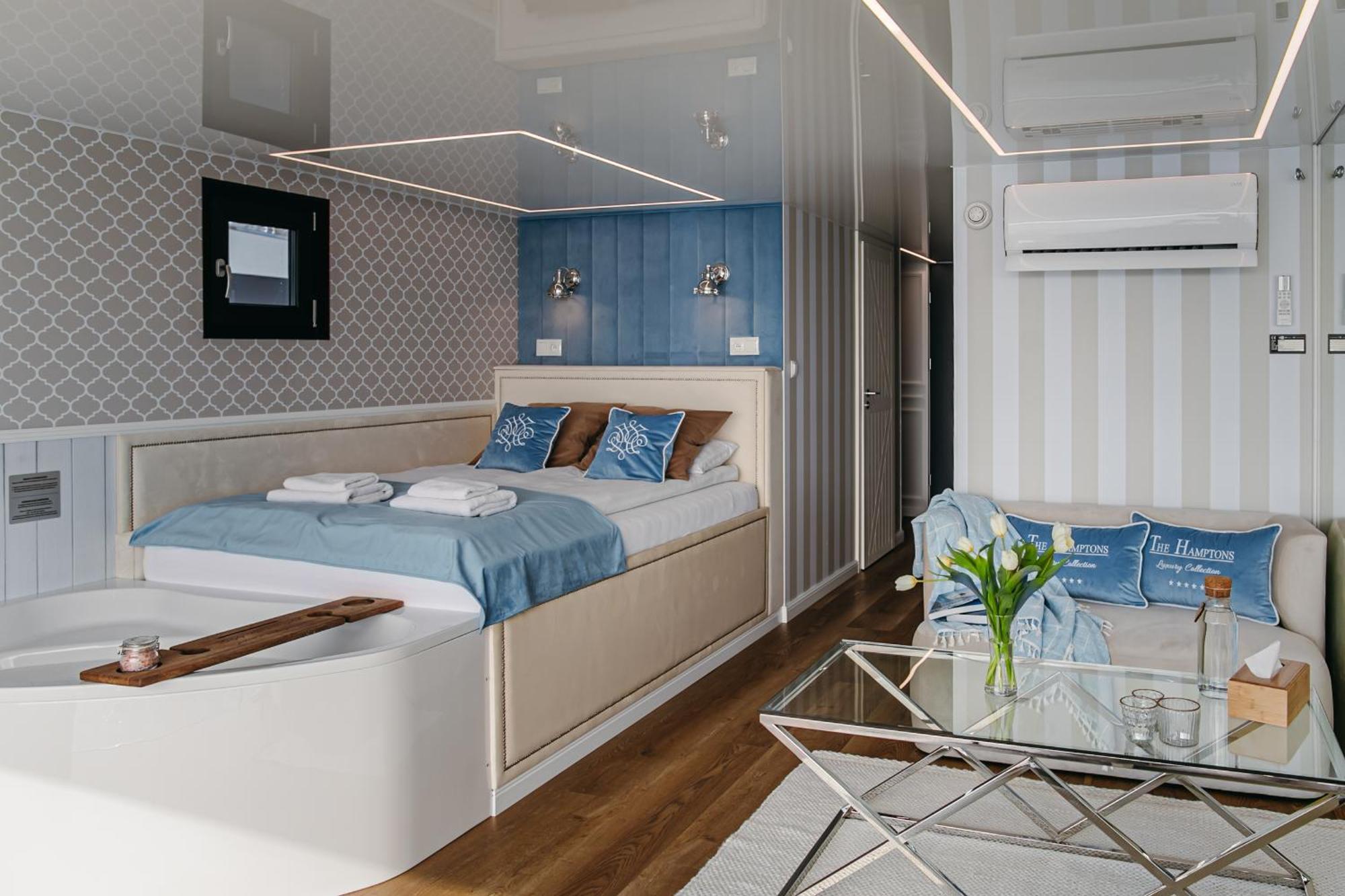 Grand Ht Houseboats - Domki Na Wodzie - Sauna, Jacuzzi, Kominek Großmöllen Zimmer foto