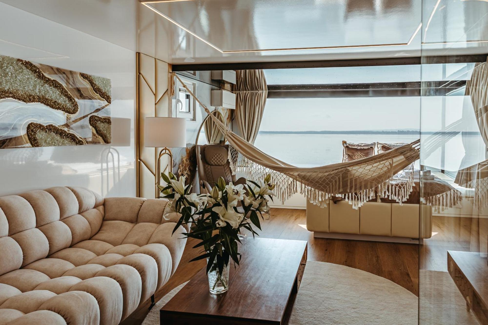 Grand Ht Houseboats - Domki Na Wodzie - Sauna, Jacuzzi, Kominek Großmöllen Zimmer foto