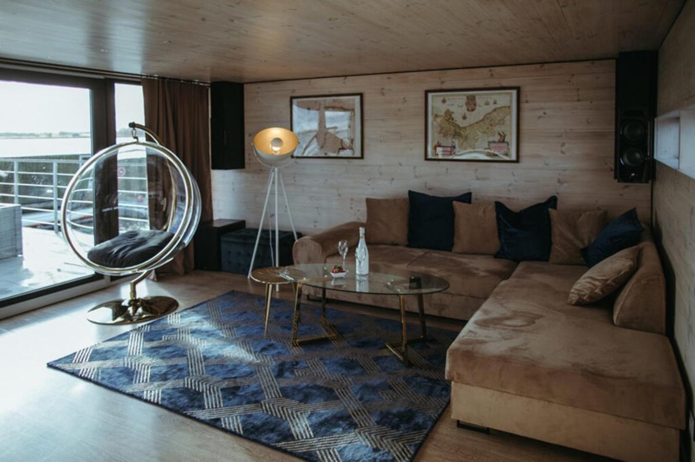Grand Ht Houseboats - Domki Na Wodzie - Sauna, Jacuzzi, Kominek Großmöllen Exterior foto