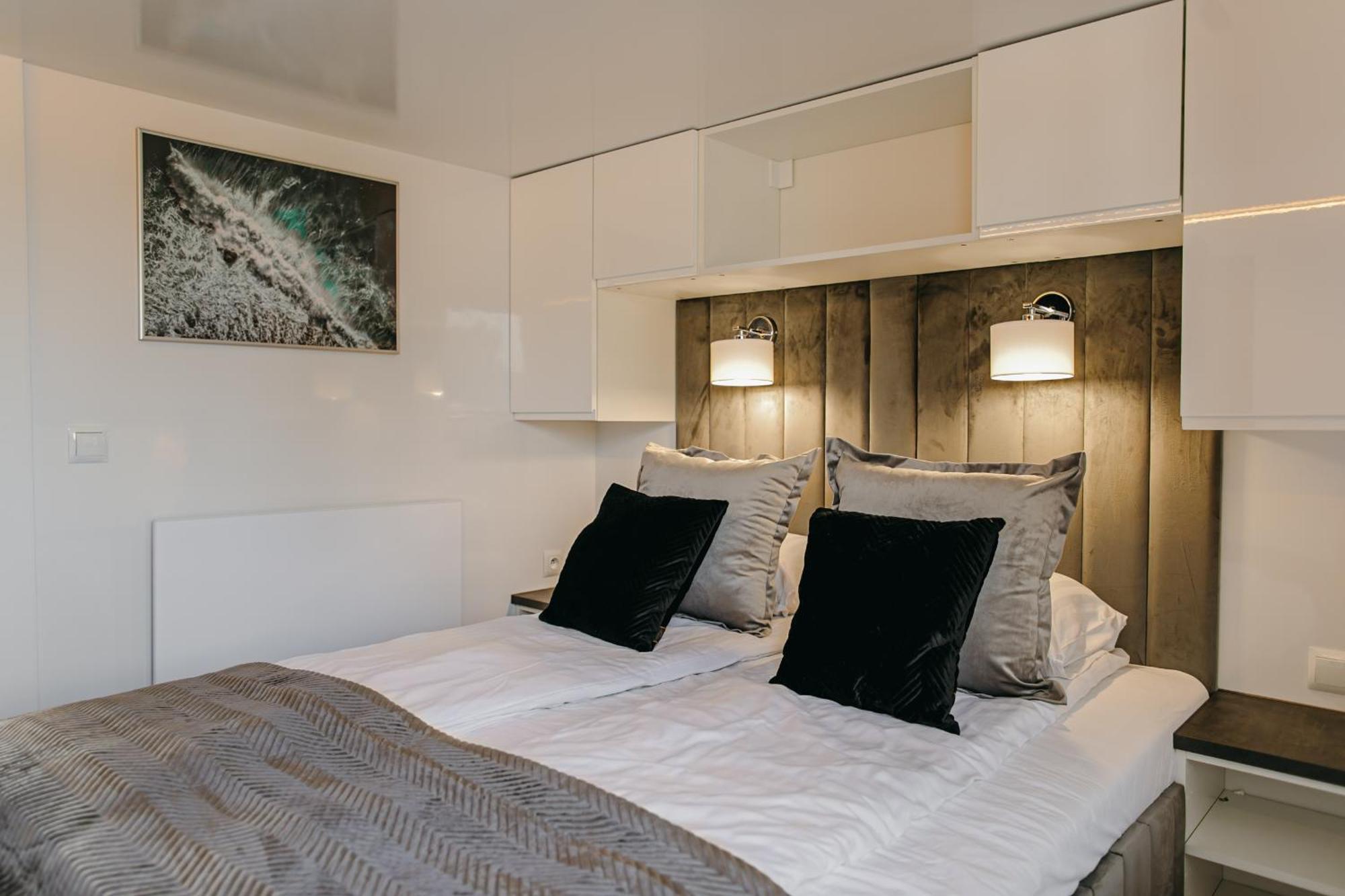 Grand Ht Houseboats - Domki Na Wodzie - Sauna, Jacuzzi, Kominek Großmöllen Zimmer foto