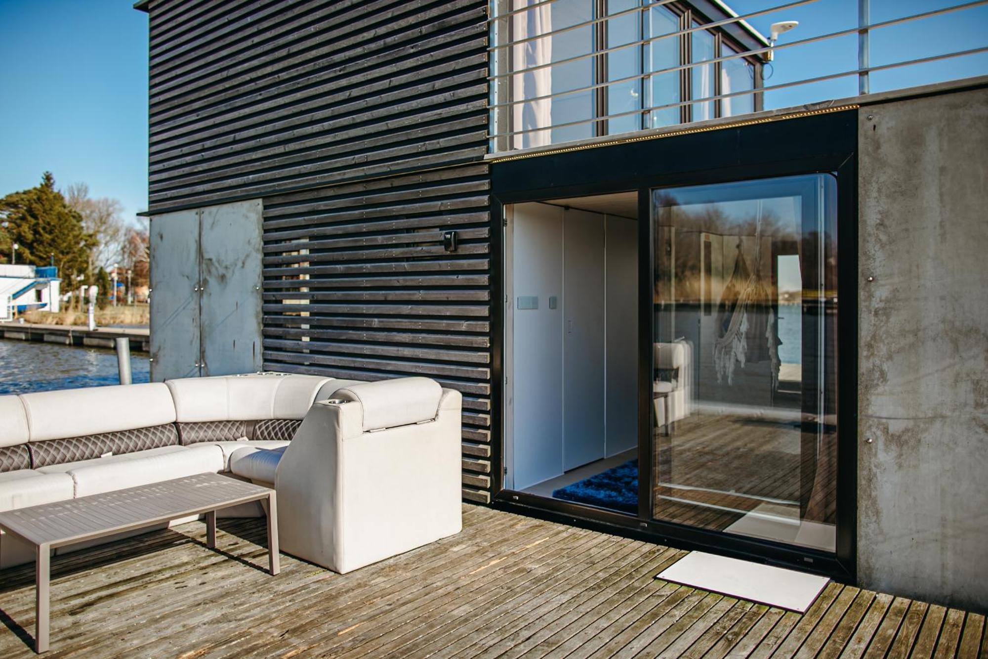 Grand Ht Houseboats - Domki Na Wodzie - Sauna, Jacuzzi, Kominek Großmöllen Zimmer foto